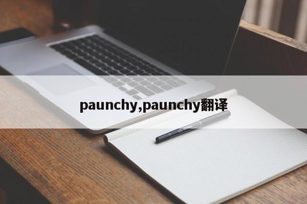 paunchy,paunchy翻译